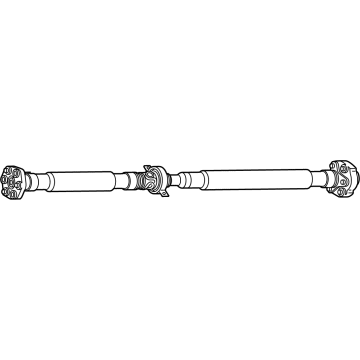 BMW 26-10-8-487-412 DRIVE SHAFT AUTOMATIC TRANSM