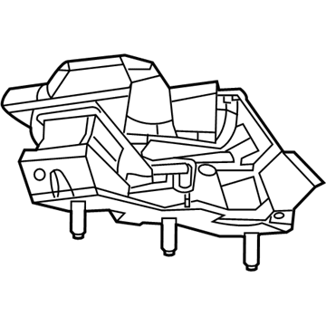 Mopar 68185822AC INSULATOR-Transmission Support