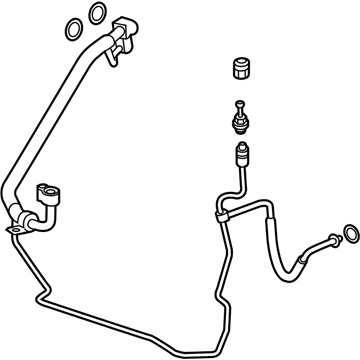 GM 84658448 Evaporator Tube