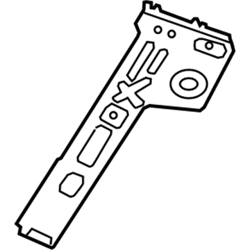 Mopar 68157540AC Rail-Rear