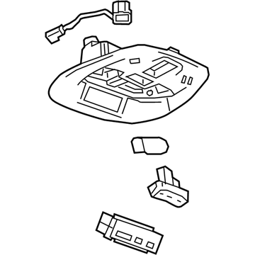 GM 42712935 Dome Lamp Assembly