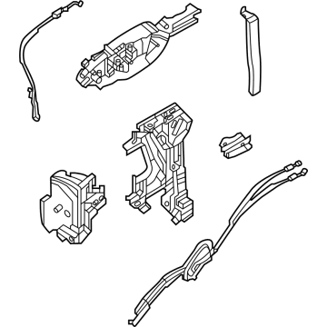 Ford NZ6Z-26264A26-A LATCH