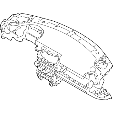 Toyota SU003-09799 Instrument Panel