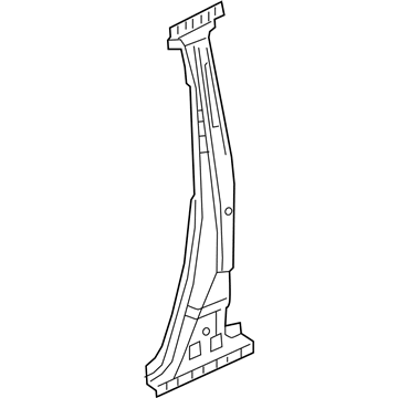 Infiniti G6571-5NAMA Brace Assembly-Center Pillar Hinge, LH