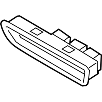 Hyundai 93701-2S000-9P Bezel-Lower Crash Pad Switch Mounting