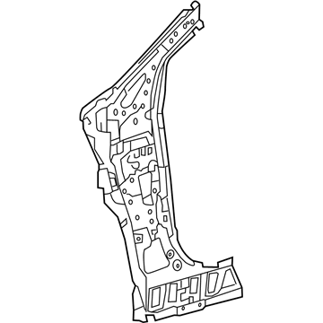 Toyota 61023-47071 Inner Hinge Pillar