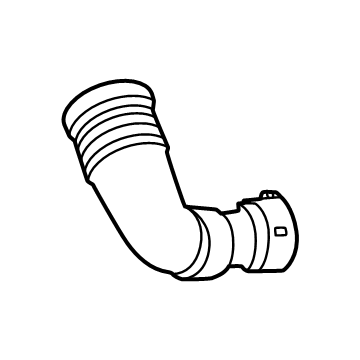 BMW 13-71-8-095-810 FILTERED AIR PIPE