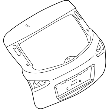 Infiniti KMA00-1CB1A Door - Back