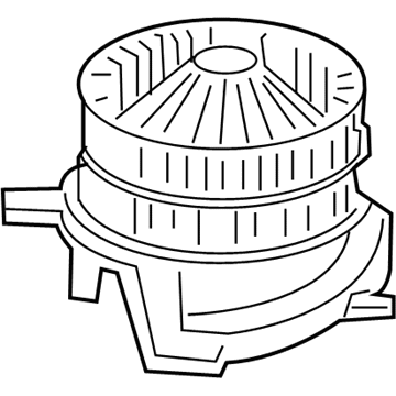 Mopar 5139032AA Motor-Blower With Wheel