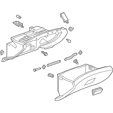 GM 95174266 Glove Box Assembly