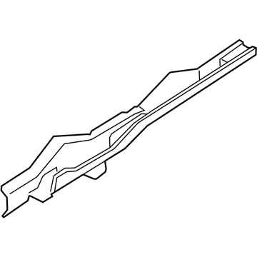 Hyundai 65720-3Q000 Member Assembly-Rear Floor Side, RH