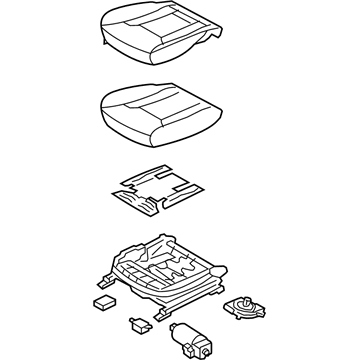 Hyundai 88201-3V530-XBE Cushion Assembly-Front Seat, Passenger