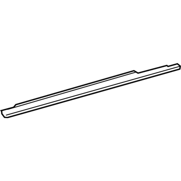 Mopar 5054117AH WEATHERSTRIP-Front Door Belt