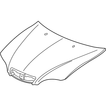 Acura 60100-S0K-A91ZZ Hood, Engine (Dot)