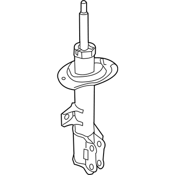 Kia 54650A8810 Strut Assembly-Front , Lh