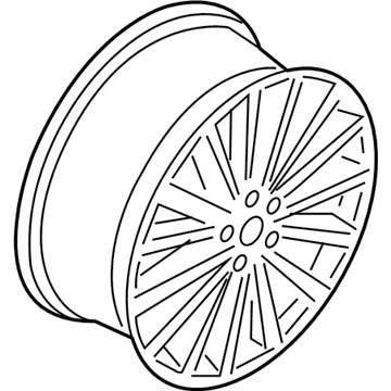 Ford GD9Z-1007-C Wheel, Alloy