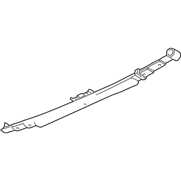 Mopar 4670446AA Rear Leaf Spring