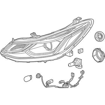 GM 42680786 Composite Headlamp