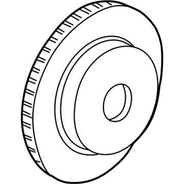 Honda 45251-S5D-A10 Disk, Front Brake