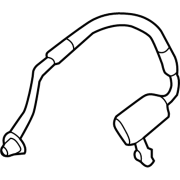 Nissan 92490-3NK0A Hose Flexible, High