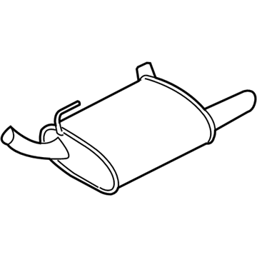 Ford DR3Z-5230-M Muffler