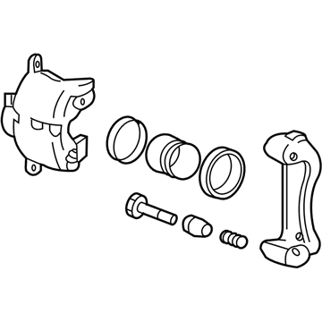 Hyundai 58230-3K000 Brake Assembly-Rear Wheel, RH