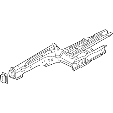 Hyundai 64602-3M000 Member Assembly-Front Side, RH