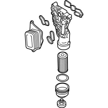 BMW 11-42-8-580-412 OIL FILTER