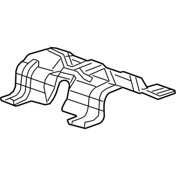 Mopar 4780892AD Shield-Drive Shaft