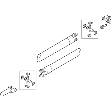 Ford BC3Z-4602-X Drive Shaft