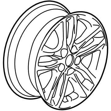 GM 22969720 Wheel, Alloy