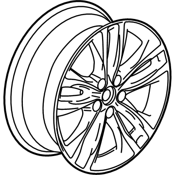 GM 84898709 Wheel, Alloy