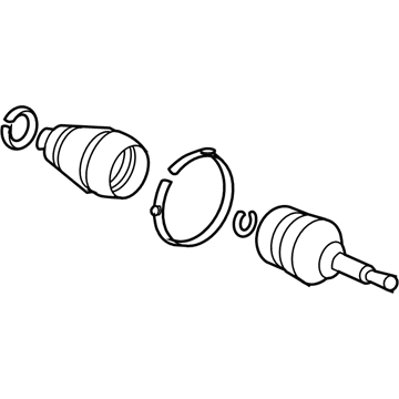 Honda 44014-TA1-A02 Set, Outboard Joint