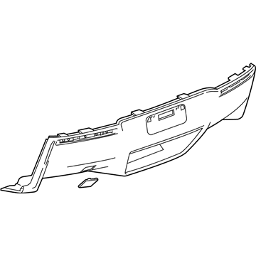 GM 84139443 Lower Cover