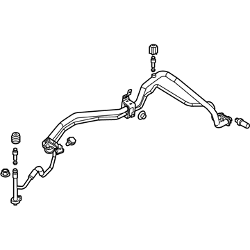 Ford AV6Z-19A834-V Front Pressure Hose