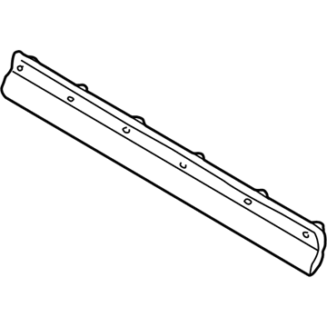 Nissan 82838-7B000 Seal-Slide Door, Lower