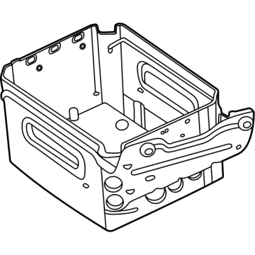 BMW 61-21-8-780-796 BATTERY TRAY, 48-V BATTERY