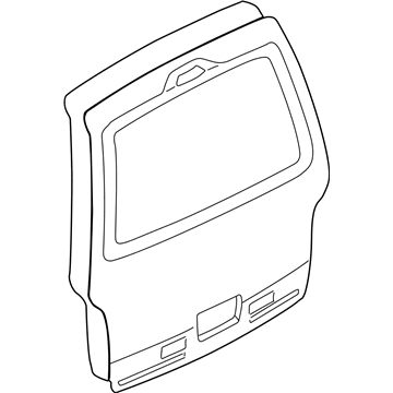 Nissan 90100-7B231 Back Door