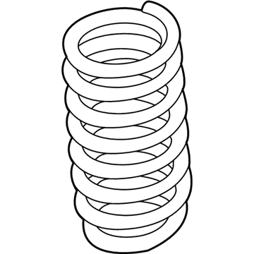 BMW 33-53-7-853-275 Coil Spring, Rear