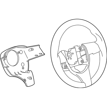 GM 95074343 Steering Wheel