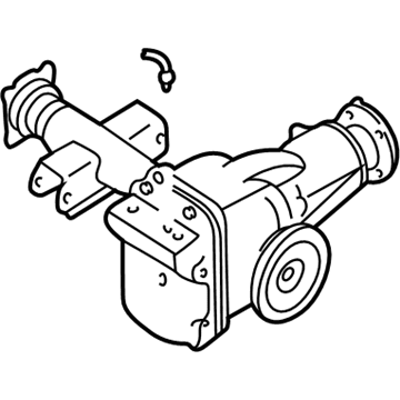 Nissan 38500-67G17 Final Drive Assy-Front