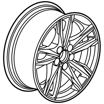 GM 84319214 Wheel