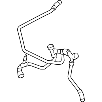 BMW 17-12-2-284-289 Coolant Hose