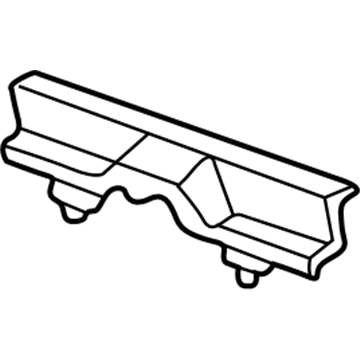 Acura 65700-SR3-A00ZZ Crossmember, Middle Floor