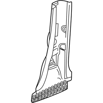 GM 84378223 Center Pillar Reinforcement