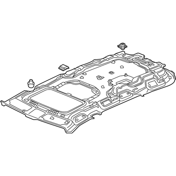 Honda 83201-TK8-A42ZA Lng, Roof *NH556L*