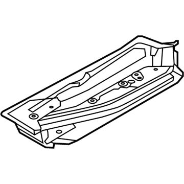 Nissan 76465-1JA0A Extension Assy-Step Sill Inner, LH