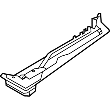 Nissan 76464-1JA0A Extension Assy-Step Sill Inner, RH