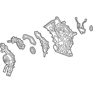 Mopar 5184495AN Cover-Chain Case