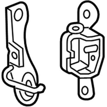 Mopar 4575752AB Rear Door Lower Hinge